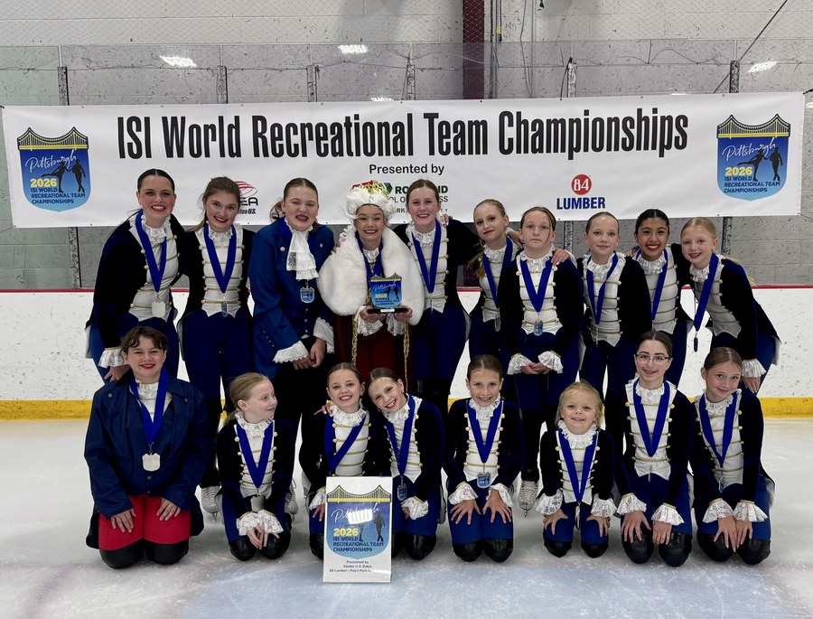 SCVFS Worlds 2026 Team — medal ceremony